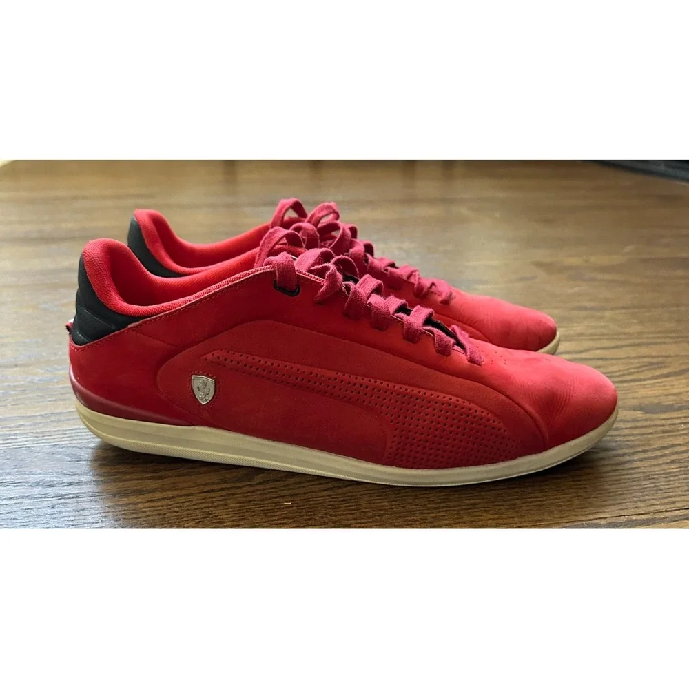 Puma Gigante Lo SF Ferrari Sneaker 30511702 Red Mens 10.5